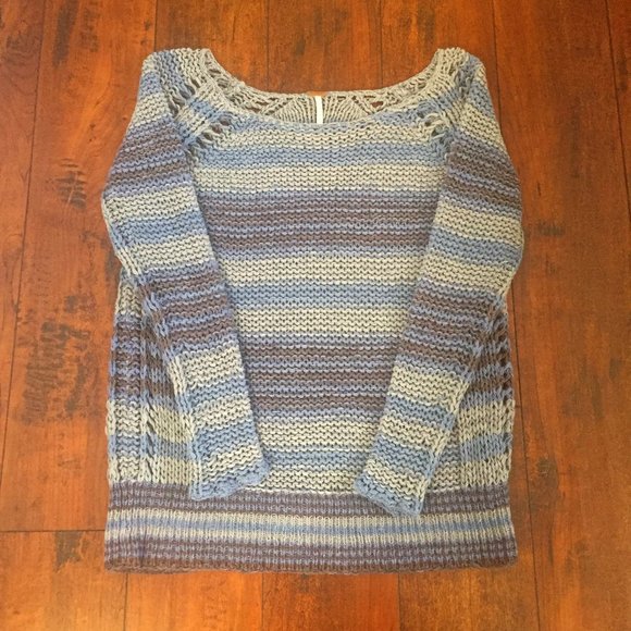 Free People Desert Moon Long Sleeve Pullover Knit Top - Picture 4 of 9